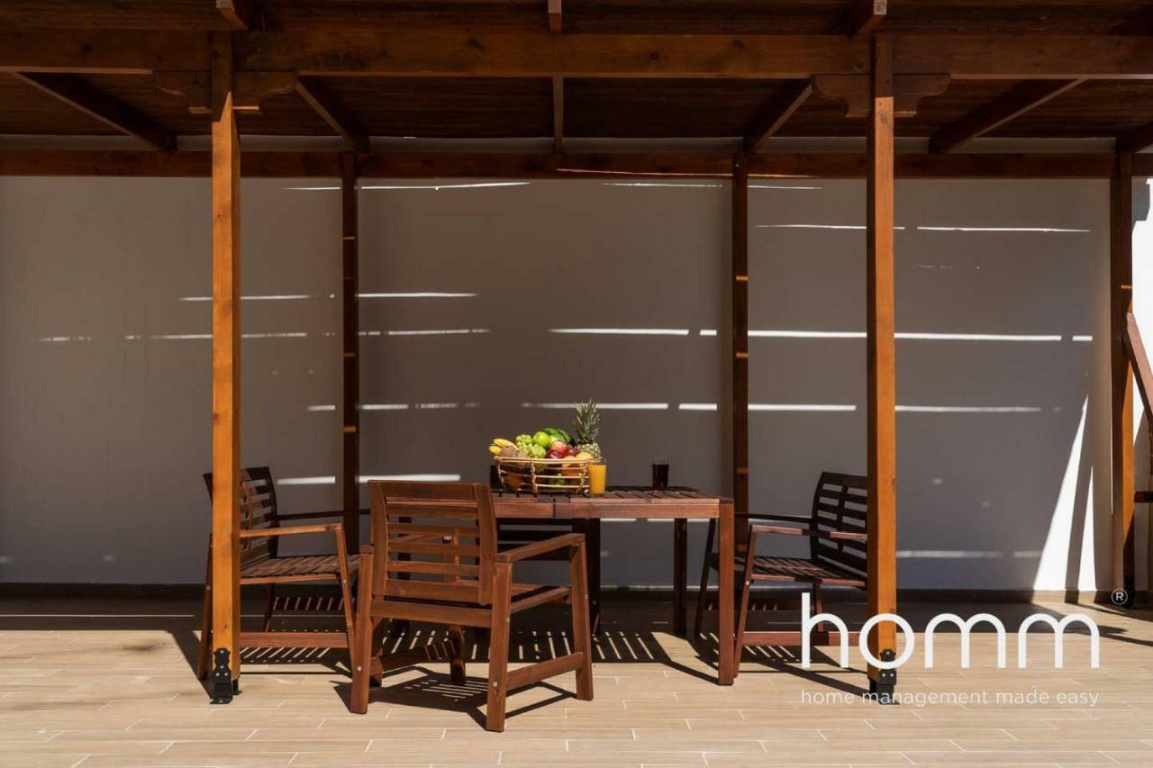 Nemeseos Ground Floor Homm Apartment With Roof Garden And Wading Pool Athen Eksteriør bilde