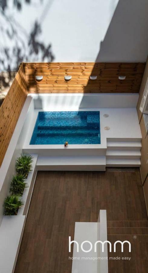 Nemeseos Ground Floor Homm Apartment With Roof Garden And Wading Pool Athen Eksteriør bilde